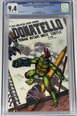 Donatello, Teenage Mutant Ninja Turtles #1 CGC 9.4 Eastman & Laird Mirage 1986