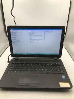 HP 15 F019DX - BOOTS TO BIOS - INTEL I3 4030U - NO RAM - NO OS - READ DESC - BB!