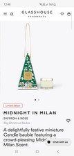(BNIB) Glasshouse soy candle Midnight in Milan - Saffran&Rose 30g - 1 out of 2