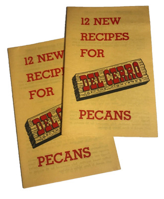 1950s Del Cerro Pecans New Stahmann Farms Las Cruces New Mexico NM Brochure JK1