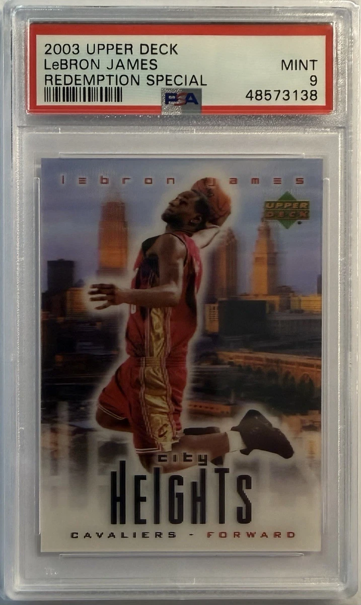 LeBron James Basketball Grade 9 Rookie Sports Trading Cards