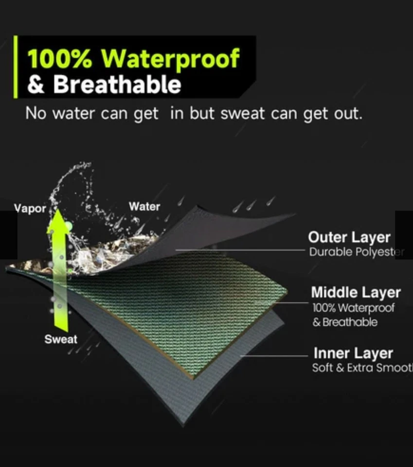 TIDEWE AquaWade Pro Insulated Duck Waterfowl Hunting Breathable Waders 1600(8) - Image 3 of 4