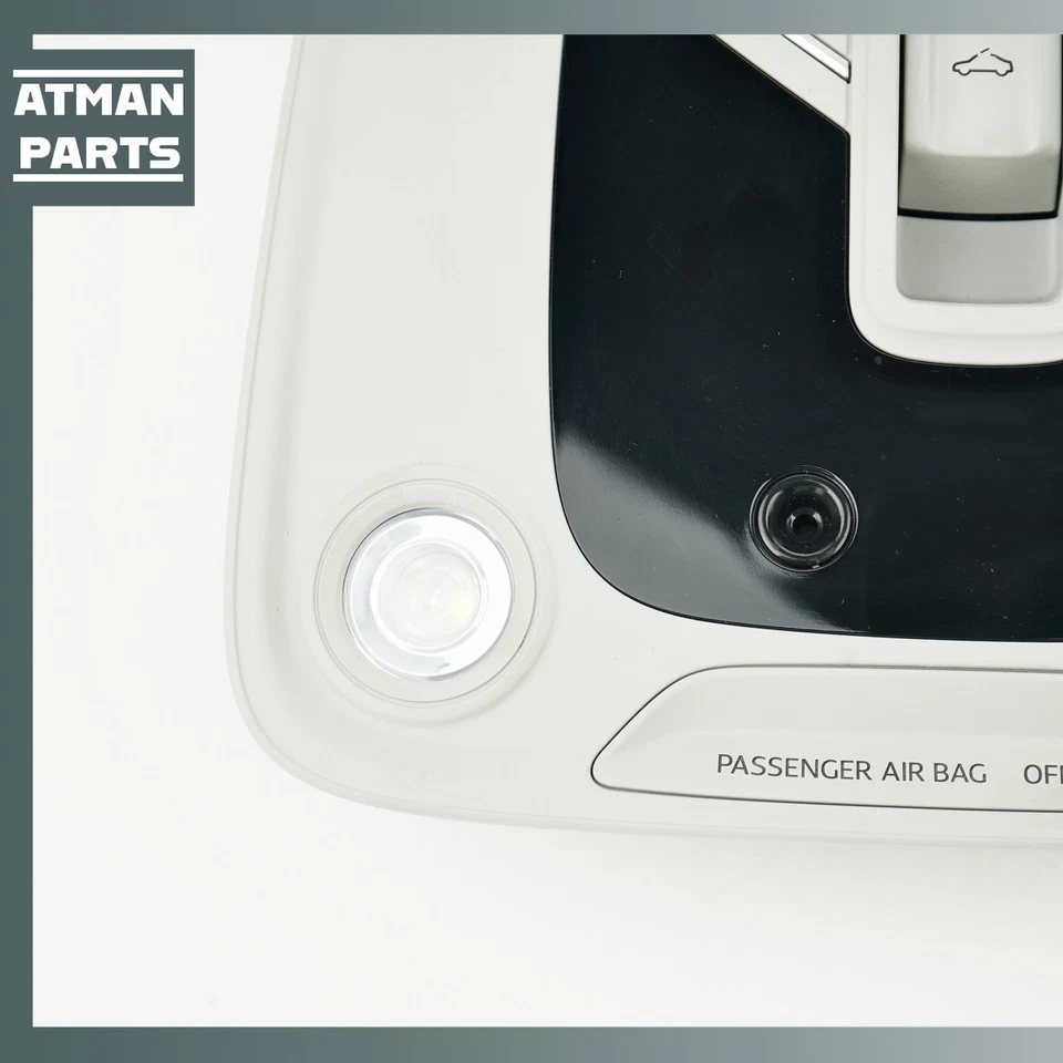 2018 奥迪 4M Q7 前顶顶顶灯开关面板 4M0959719A 原始设备制造商 — 第 3/4 张图片