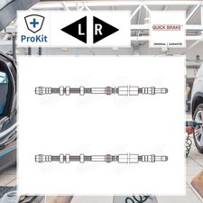 2x Quick Brake Bremsschlauch Hinten, Links, Rechts für Audi A4 Avant A4 Q5 A5