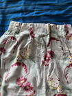 Vintage 1950’s Flower Pattern Cotton Textile Barkcloth 39 in by 4.66 yd  — photo 7
