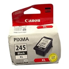 Canon PG-245XL Black Ink Cartridge High Yield PIXMA OEM Sealed Box NEW