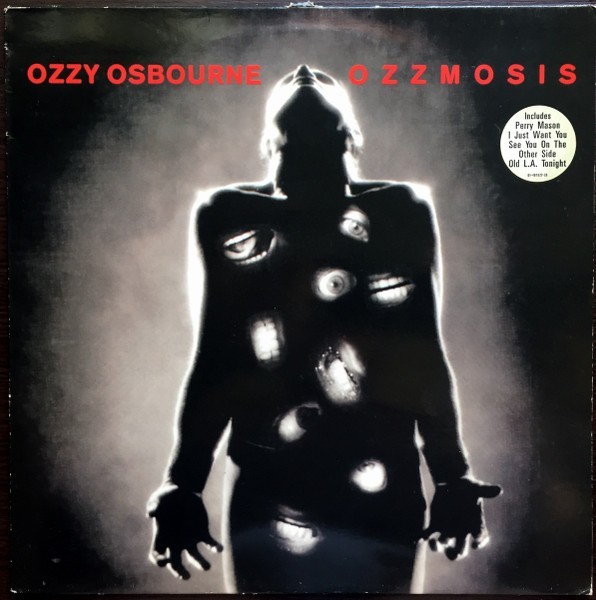 Ozzy Osbourne Ozzmosis 1995 EUオリジナル レコード Ozzy Osbourne / Ozzmosis 1995 EU Original LP Vinyl Epic Records