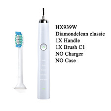 Electric Toothbrush HX939W for Philips Sonicare Classic DiamondClean No Charger