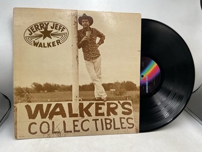 Jerry Jeff Walker   Walker's Collectibles 1974 OZ ORIGINAL PRESS VINYL LP RECORD