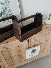 Wooden Trugs Rustic Oak Reclaimed Timber Wood for Home Decor DIY Crafts