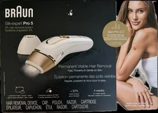 Brand NewBraun Silk Expert Pro 5 ipl Laser Hair removal system PL5147 Permanent