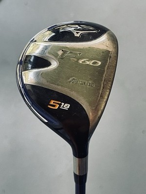 Mizuno F-60 5 Wood Exsar FS3 70g Regular Flex 3.5 Torque Mid-High Flight 44 