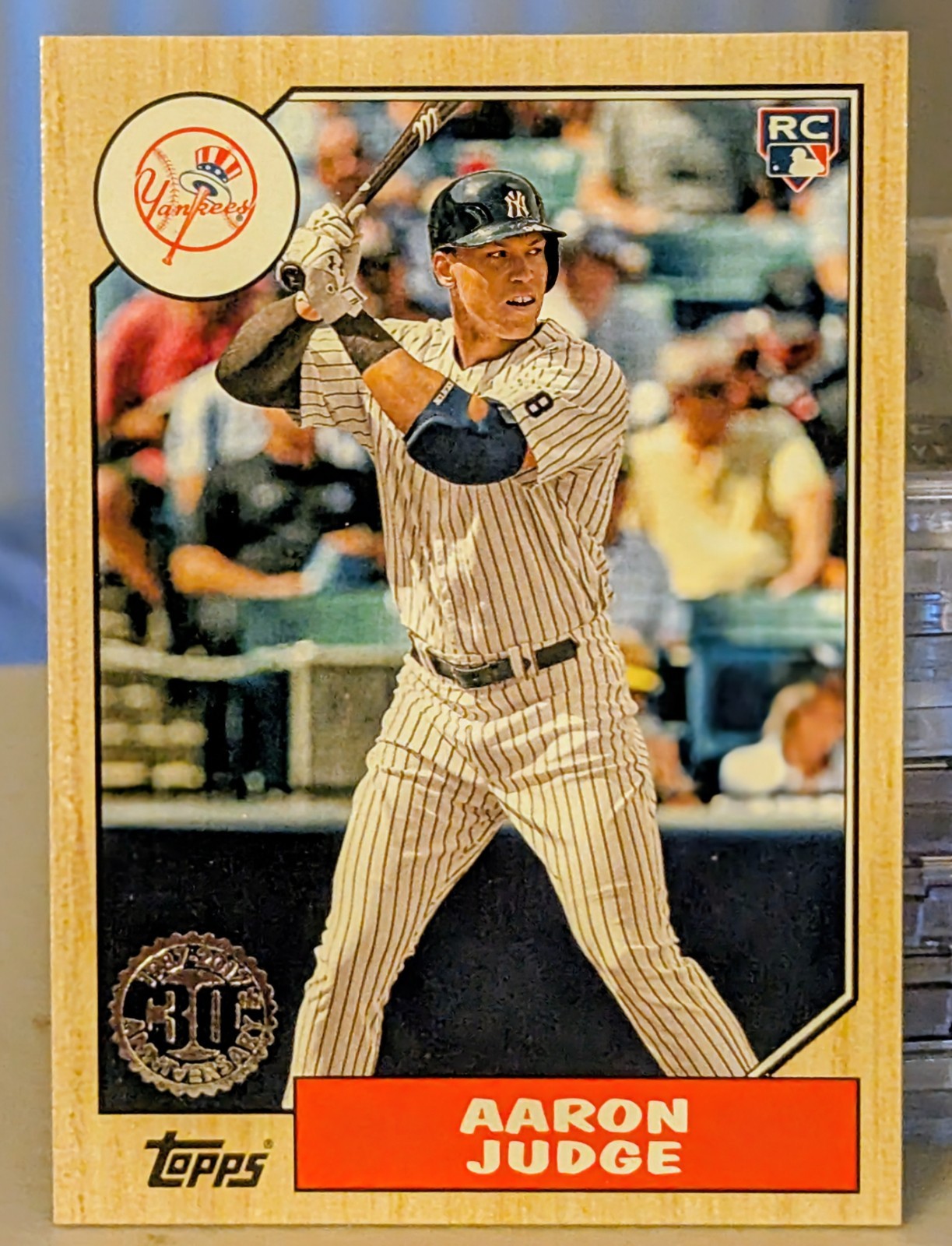 2017 Topps 1987 Topps Baseball 30th Anniversary Rookie #87-58 Aaron Judge RC 💥