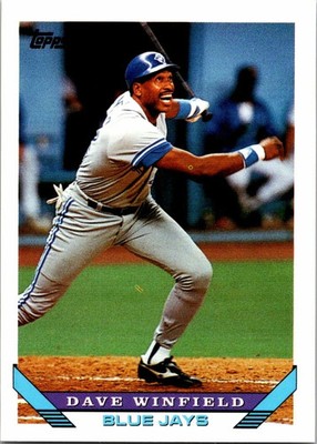 MLB HOF Lot (44) Tim Raines Dave Winfield 1993 Topps Baseball Cards