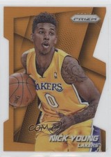 2014-15 Panini Prizm Orange Die-Cut Prizm 119/139 Nick Young #40 d4v