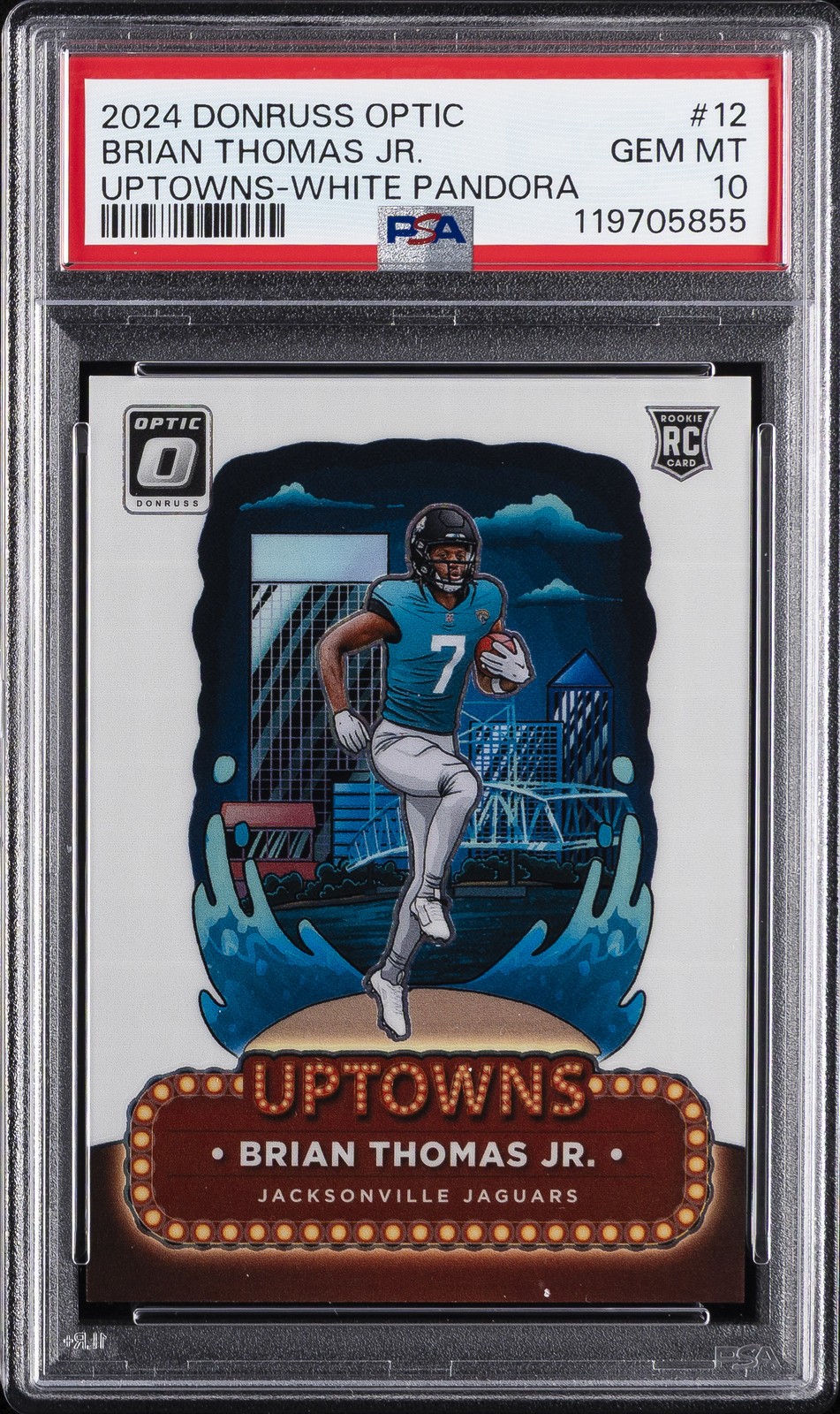 Brian Thomas Panini Donruss Optic Uptowns #12 White Pandora