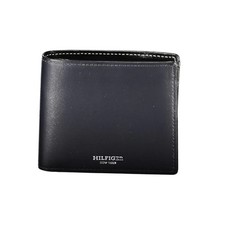 Image of Tommy Hilfiger Blue Leather Men Wallet