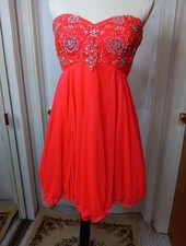 Mi Michelle Short Sequin Formal Sleeveless Dress Size 9