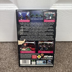 Batman Forever: The Arcade Game 🪐 Sega Saturn With Manual. Tested & Working!
