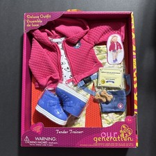 Our Generation Tender Trainer Dog Training Outfit Accessories Brand New In Box