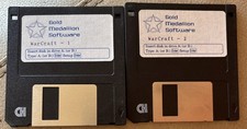 Vintage Computer Game Disks Warcraft 1 And 2