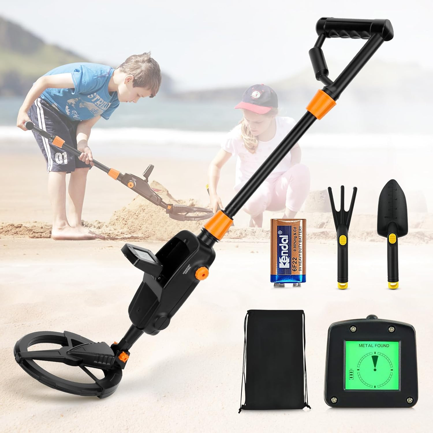 Metal Detector per Bambino LCD: Equipaggiamento Esploratore Junior