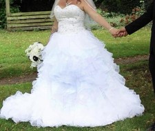 Strapless Wedding Dress – Size 16