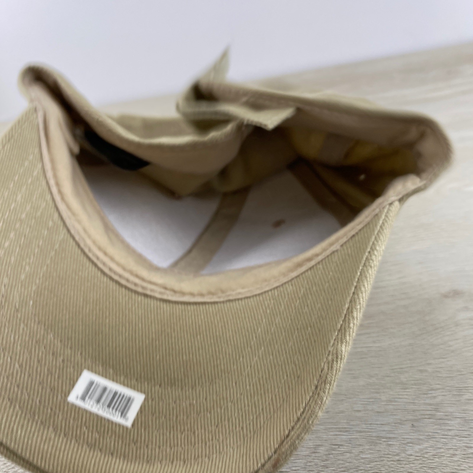 Solid Light Tan Hat Beige Hat Adjustable Adult Si… - image 9