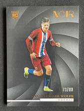 David Moller Wolfe 2024-25 Panini Noir Soccer RC /80 #7