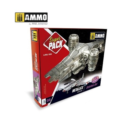 AMMO Paint Sets Metallics Super Pack New