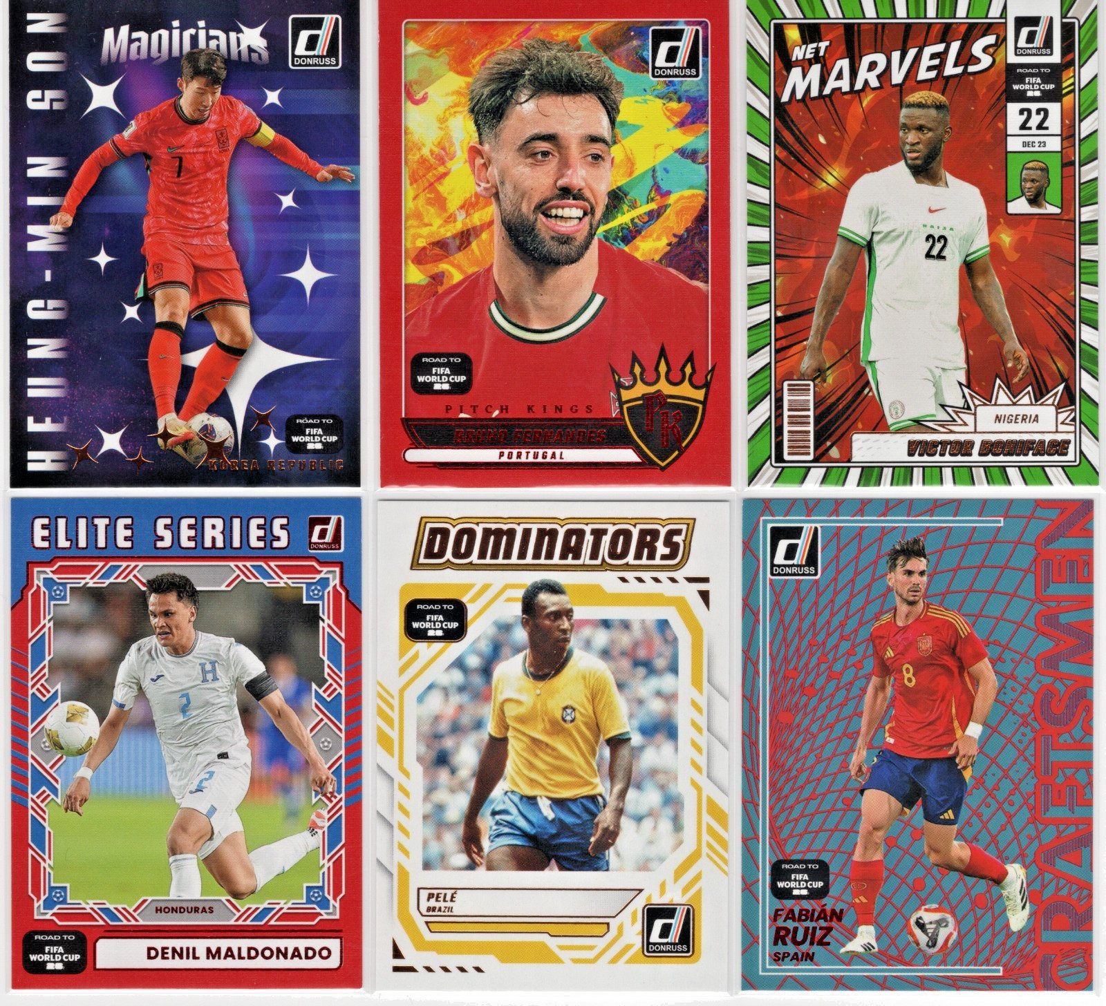 2025-26 Donruss Road to Fifa World Cup Inserts -You Pick- *Buy More, Save More*