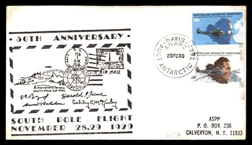 Mayfairstamps Australia FDC 1980 antarctic South Pole Flight First Day Cover aaw