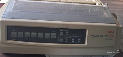 Oki MICROLINE 320 Turbo Mono Dot Matrix Printer