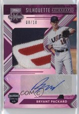 2018 Panini Elite Extra Edition Purple 8/10 Bryant Packard #UCSA-BP Auto s3g