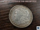 NobleSpirit DESIRABLE Morgan SILVER Dollar 1891 Choice XF+/AU