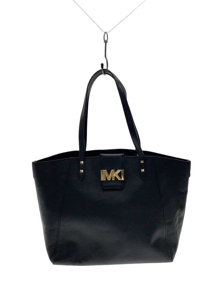 MICHAEL KORS Shoulder Bag, Leather, Black, BA-2201 30s2gCDT3L