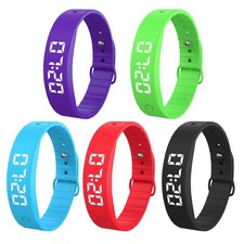 Vibrating Alarm Clock Watch, Wake Up Alarm Bracelet, Silent Vibration Alarms