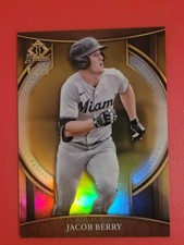 2023 Bowman - Bowman Invicta Jacob Berry #BI-1 Gold Refractor /50 (RC)