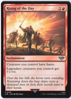 Rising of the Day U Universes Beyond: The Lord of the Rings: Tales of Middle-ear