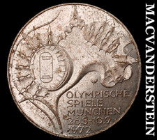 1972-J German 10 Marks- Choice Gem Brilliant Uncirculated Luster #G6853