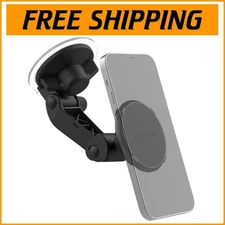 Versatile Windshield Phone Mount - 210° Tilt, 360° Rotation, and Strong Grip