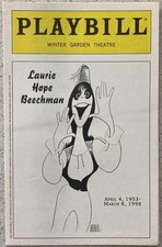 Laurie Beechman Memorial Playbill at WINTER GARDEN THEATRE 1998 Broadway Tribute