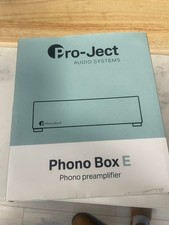 Pro-Ject Phono Box E, Hi-Fi Moving Magnet Phono Stage (Black)