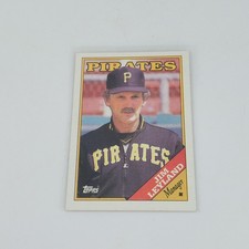 1988 Topps #624 Jim Leyland Pittsburgh Pirates 