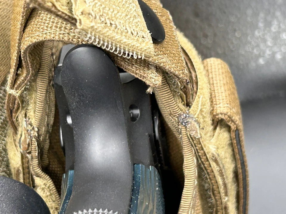 Blackhawk Omega tactical Thigh Holster for CZ Shadow 2 W/ Light TLR X300 - Image 4 of 4