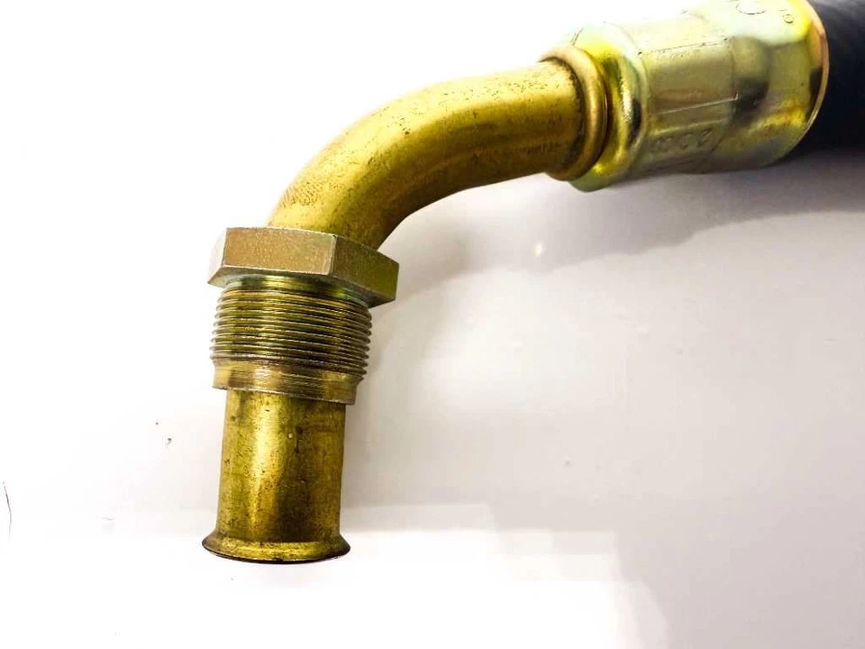 Línea de combustible 81-91 Mercedes W126 Clase S desde colador hasta amortiguador 1264701675 NUEVO Coh Foto 2 de 4