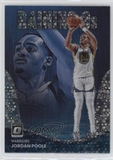 2022 Panini Donruss Optic Raining 3s Fast Break Holo Prizm Jordan Poole #16 14mf