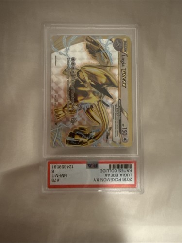 Lugia BREAK graded PSA 8 for sale on eBay