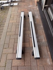 Thule WingBar Edge Silver Aluminium Roof Bars Set for Hyundai ix35 10-15 