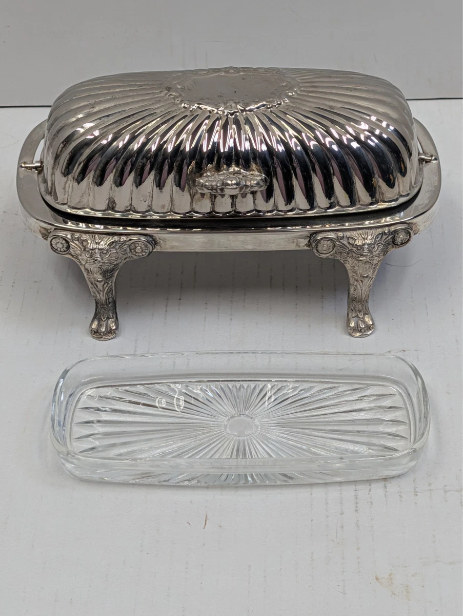 Lion Antique US Silver-Plated Butter Dishes for sale | eBay